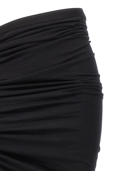 Shop Rick Owens Women 'edfu' Skirt In Black