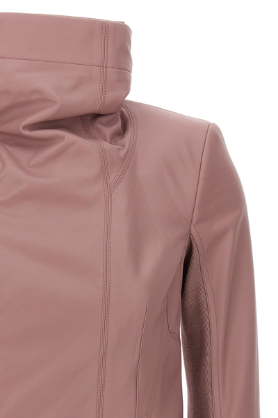 Shop Rick Owens Women 'naska Biker' Jacket In Pink