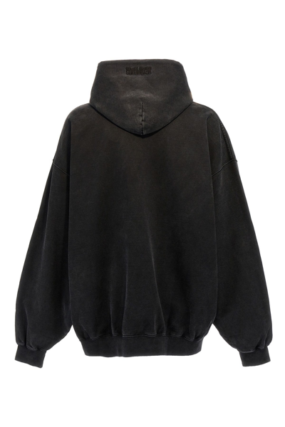 Shop Vetements Women 'xes' Hoodie In Black