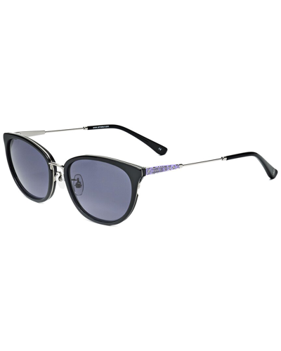 Shop Anna Sui Women's As5089-1a 53mm Sunglasses In Black