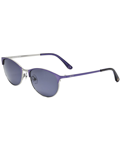 Shop Anna Sui Women's As263-1a 53mm Sunglasses In Purple