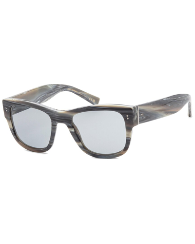 Shop Dolce & Gabbana Men's Dg4338 52mm Sunglasses In Grey