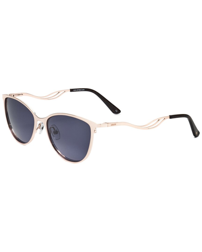 Shop Anna Sui Women's As261a 53mm Sunglasses In Gold