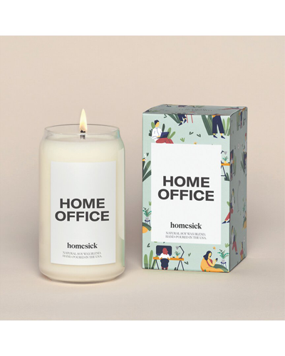 Shop Homesick Home Office Scented Candle In White