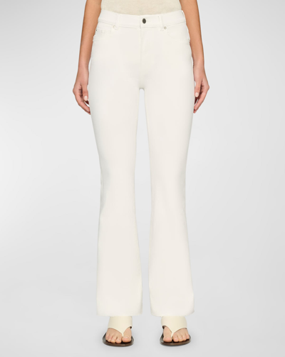 Shop Dl1961 Bridget Boot High Rise Jeans In White
