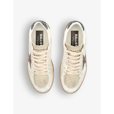 Golden Goose Ball Star Sneakers In White