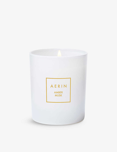 Shop Aerin Amber Musk Scented Candle