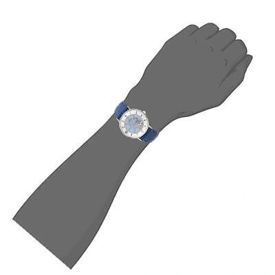 Pre-owned Citizen Reguno Kp3-112-10 Blue Disney Donald Duck Men's Watch In Box