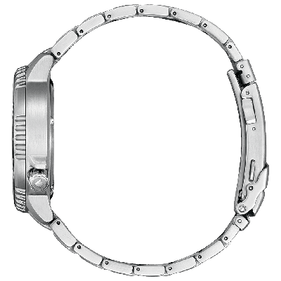 Pre-owned Citizen Collection, Marine Watch, Bn0167-50h, Stainless Steel Push Type