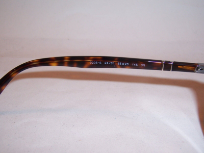 Pre-owned Persol Sunglasses Po 3235/s 24/31 Havana/green 55mm Authentic