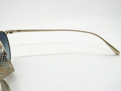 Pre-owned Oliver Peoples Brunello Cucinelli Ov1323s 5271q8 Cesarino-m Gold Sunglasses In Marine Gradient