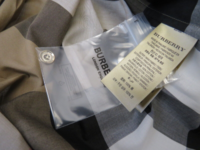 Pre-owned Burberry Beige Cotton House Check Button Front Long Sleeve Blouse Shirt Us 2