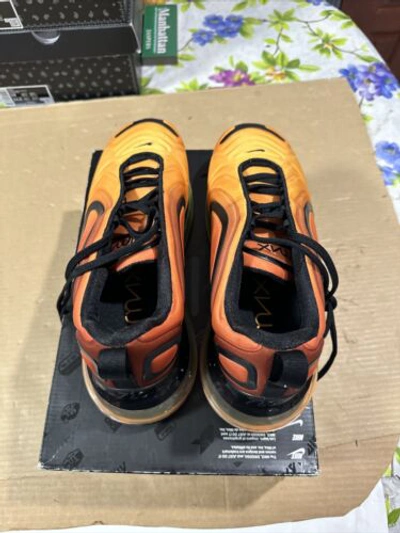 Pre-owned Nike Air Max 720 Sunset Total Orange Exclusive. Men's Size 9, Ao2924-800