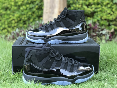 Pre-owned Jordan Nike Air  11 Black “378037-005”men's Basketball Shoes