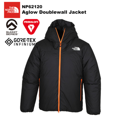 Pre-owned The North Face S Size  Aglow Double Wall Jacket Np62120 Gore-tex In Black