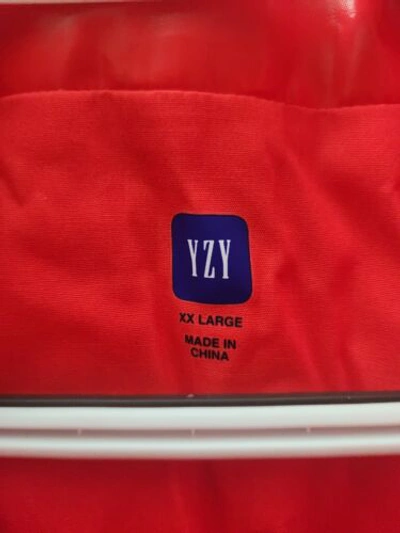Pre-owned Gap Yeezy X  Yzy Kanye West Red Round Jacket 2021 Sz Xxl (new In Hand)