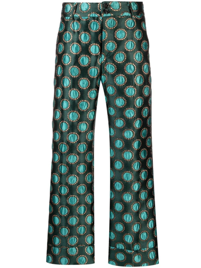 Shop La Doublej Hendrix Pants In Green