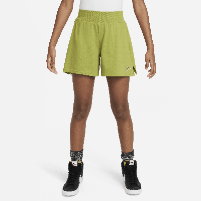 Shop Nike Sportswear Big Kids' (girls') Shorts In Green