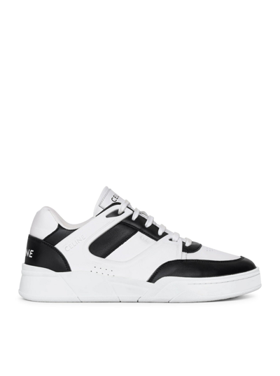 Shop Celine Ct-07 Low Top Sneaker In White