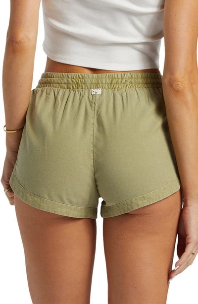 Shop Billabong 'road Trippin' Shorts In Avocado