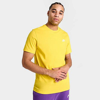 Shop Nike Sportswear Club T-shirt In Lightning