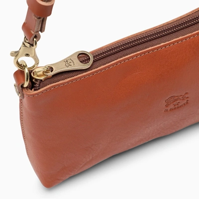 Shop Il Bisonte Lucia Caramel Coloured Leather Shoulder Bag In Brown