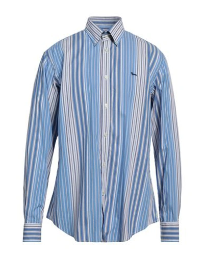 Shop Harmont & Blaine Man Shirt Light Blue Size Xl Cotton
