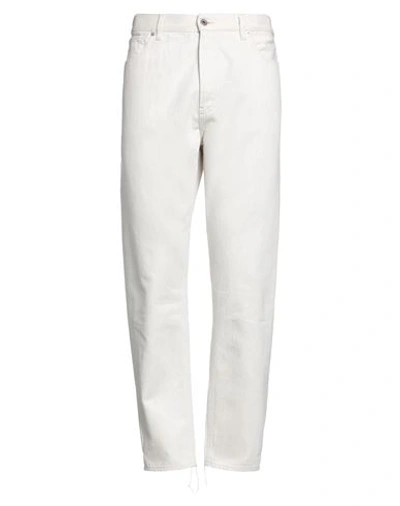 Shop Pence Man Jeans White Size 34 Cotton