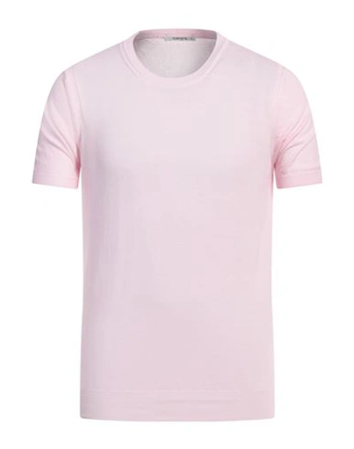 Shop Kangra Man Sweater Pink Size 38 Cotton