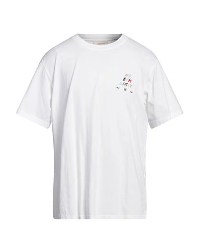 Shop Atomofactory Man T-shirt White Size L Cotton