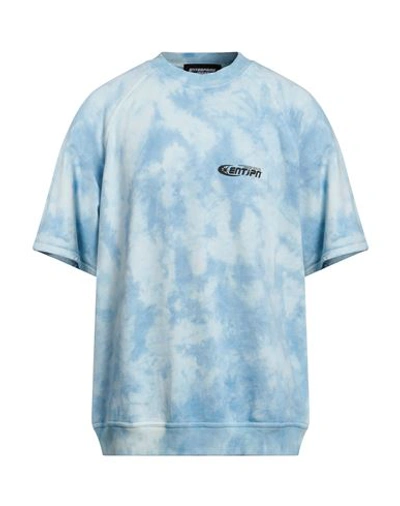 Enterprise Japan Man Sweatshirt Light Blue Size L Cotton In Blue