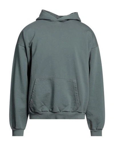 Shop Moonee Man Sweatshirt Lead Size L Cotton In Grey
