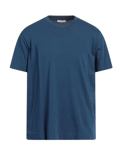 Shop Boglioli Man T-shirt Blue Size Xxl Cotton