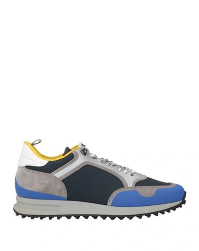 Shop Officine Creative Italia Man Sneakers Grey Size 9 Textile Fibers