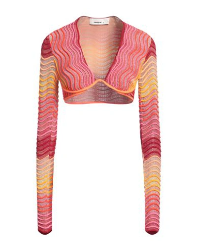 Circus Hotel Woman Top Red Size 2 Polyester, Viscose In Red
