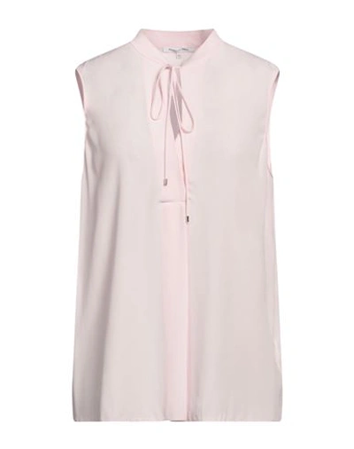 Patrizia Pepe Woman Top Pink Size 10 Viscose In Pink