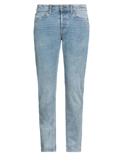 Shop Pence Man Jeans Blue Size 33 Cotton, Elastane