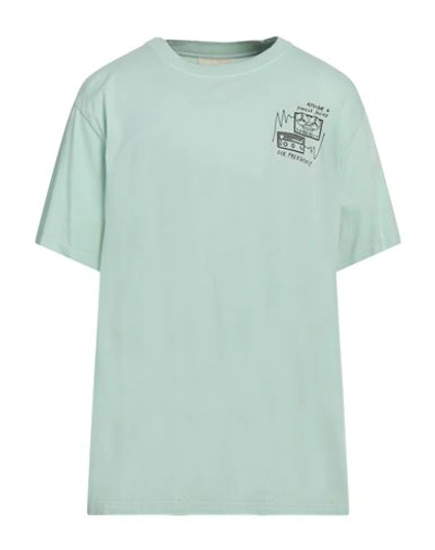 Shop Atomofactory Man T-shirt Light Green Size L Cotton