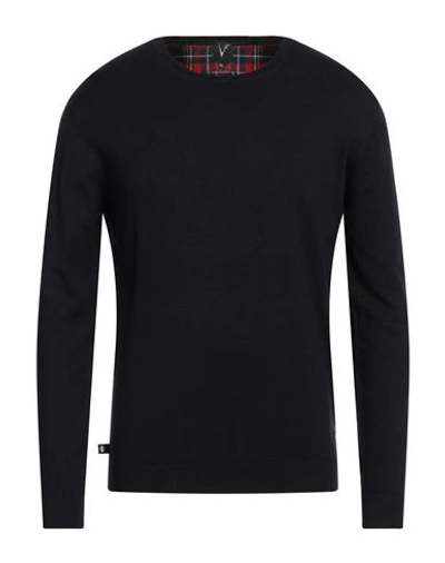 Shop V2® Brand V2 Brand Man Sweater Midnight Blue Size Xl Viscose, Nylon