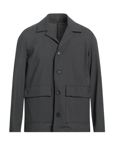 Shop Pt Torino Man Blazer Lead Size 38 Virgin Wool, Polyamide, Elastane In Grey