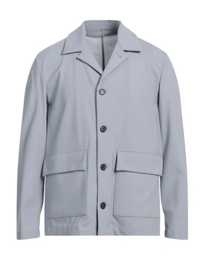 Shop Pt Torino Man Blazer Grey Size 42 Virgin Wool, Polyamide, Elastane