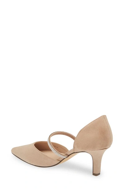 Shop Nina Brystol Pump In Alamo Tan Glam Suede