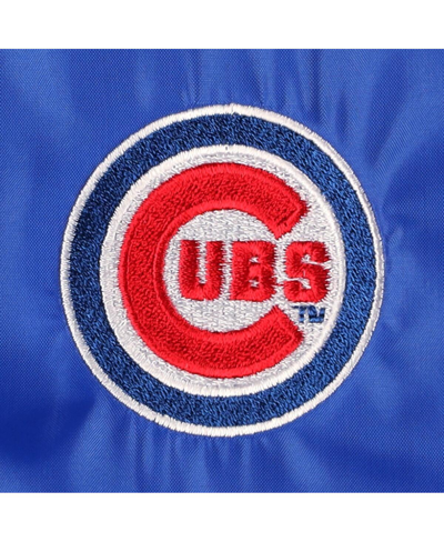 Dunbrooke Men's  Royal Chicago Cubs Coach's Raglan Full-snap Windbreaker Jacket In Royal