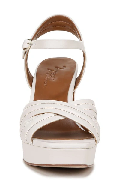 Shop 27 Edit Naturalizer Jaime Ankle Strap Platform Sandal In Warm White Leather