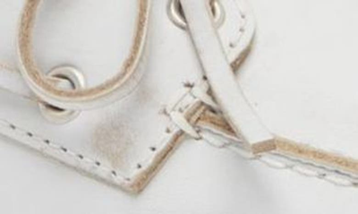 Miu Miu Boat Shoe In White