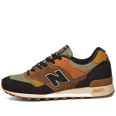 Pre-owned New Balance Balance M577cob - Made In England Bräune, Orange & Dunkelbraun