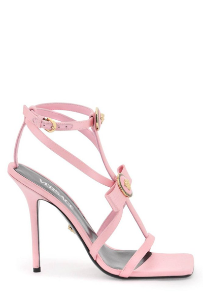 Shop Versace Square In Pink