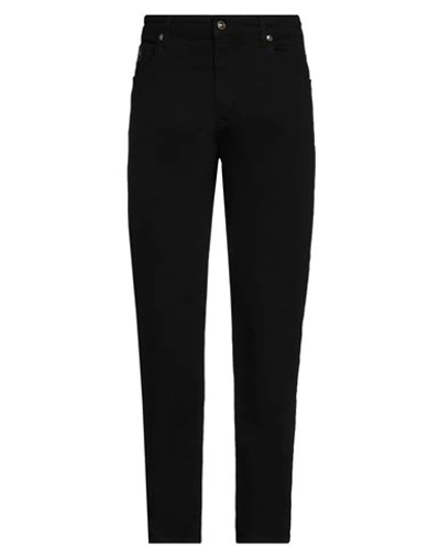 Shop Versace Jeans Couture Woman Jeans Black Size 32 Cotton, Elastane