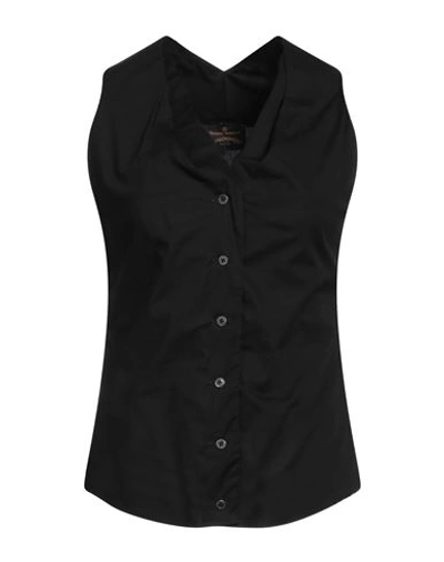 Shop Vivienne Westwood Anglomania Woman Shirt Black Size S Cotton