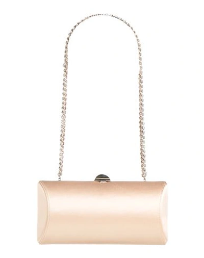 Shop Rodo Woman Handbag Blush Size - Textile Fibers In Pink